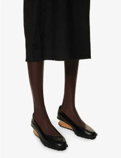 Ayala A-line Silk-blend Midi Dress 13 Ayala A-line Silk-blend Midi Dress -Reis Clothing Shop R04152531 BLACK ALT06