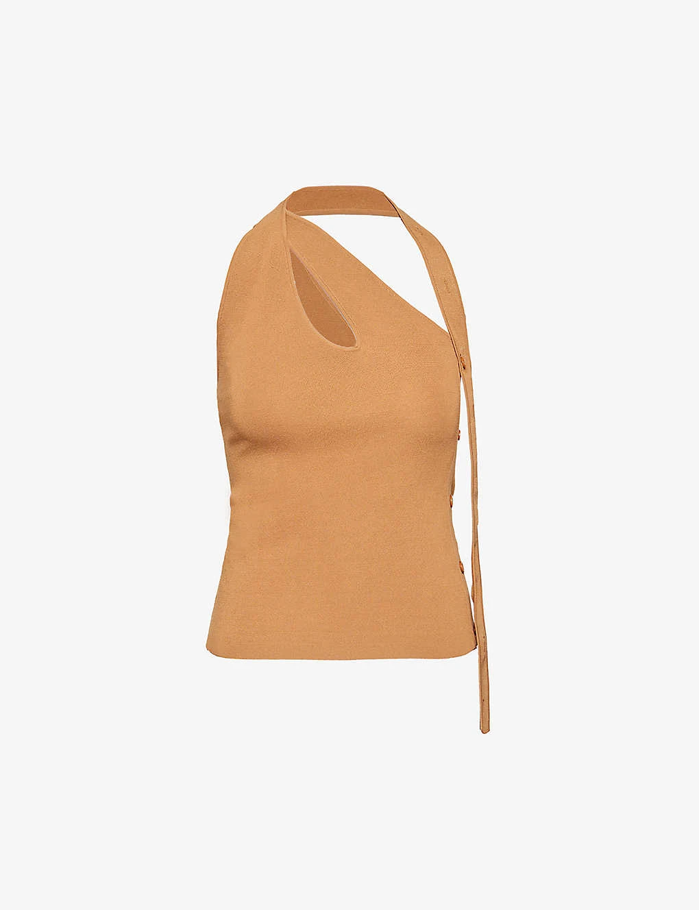 Nadja Cut-out Stretch-woven Top 1 Nadja Cut-out Stretch-woven Top