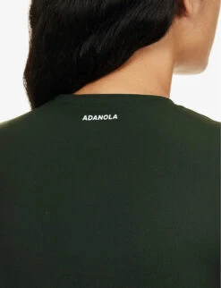 Ultimate Slim-fit Stretch-woven T-shirt -Reis Clothing Shop R04153523 DARKOLIVE ALT04