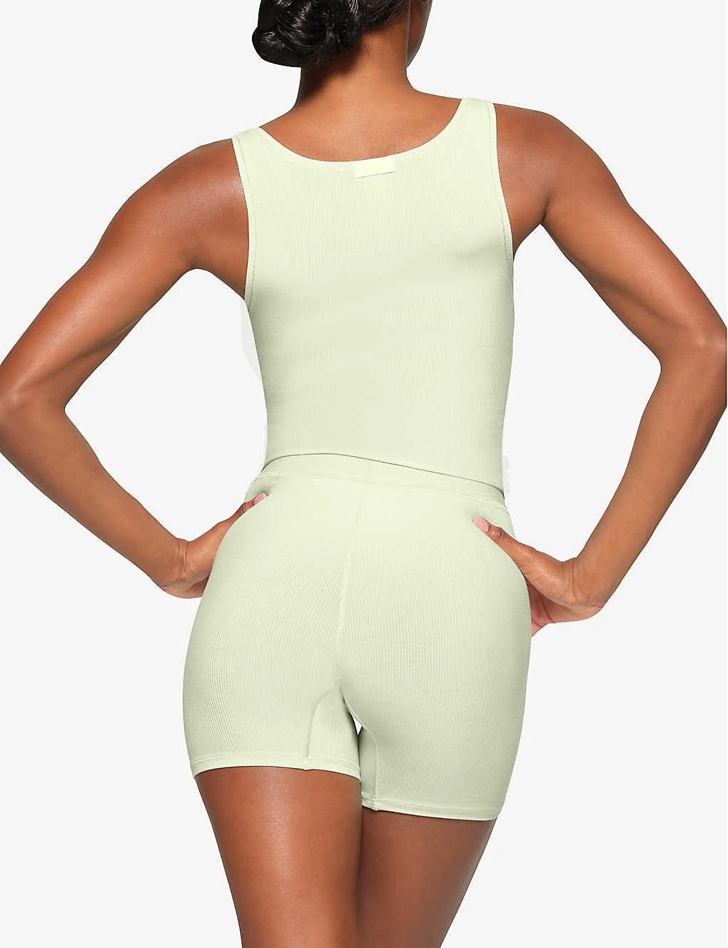 Soft Lounge Ribbed Stretch-jersey Top 4 Soft Lounge Ribbed Stretch-jersey Top - Image 4