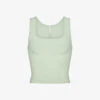 Soft Lounge Ribbed Stretch-jersey Top