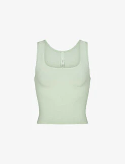 Soft Lounge Ribbed Stretch-jersey Top