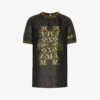 Max Mara Raid Brand-print Relaxed-fit Silk T-shirt