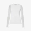 Max Mara Bruna Round-neck Woven-blend Jumper