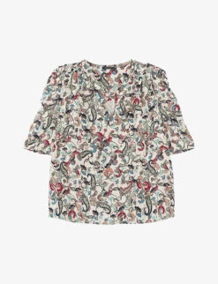 Ikks Paisley-print Woven Top