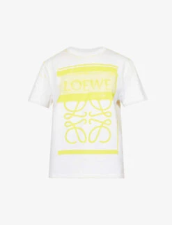 Loewe Anagram Graphic-print Regular-fit Cotton-jersey T-shirt