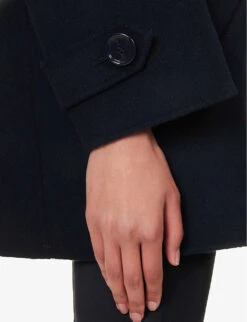 Oceania Double-breasted Wool Coat -Reis Clothing Shop R04167368 MIDNIGHTBLUE ALT05