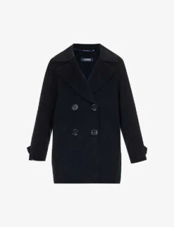 Oceania Double-breasted Wool Coat