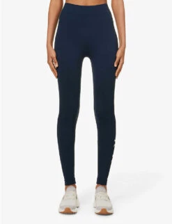 Basilea Logo-embroidered High-rise Stretch-woven Leggings 7 Basilea Logo-embroidered High-rise Stretch-woven Leggings -Reis Clothing Shop R04167374 MIDNIGHTBLUE ALT02