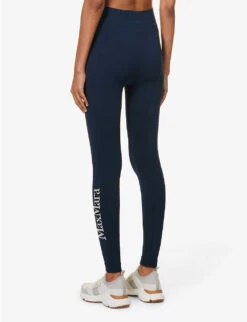 Basilea Logo-embroidered High-rise Stretch-woven Leggings 8 Basilea Logo-embroidered High-rise Stretch-woven Leggings -Reis Clothing Shop R04167374 MIDNIGHTBLUE ALT03