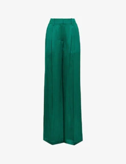 Reiss Rina High-rise Wide-leg Woven Trousers