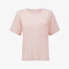 Reiss Sofia Patch-pocket Short-sleeve Cotton-blend T-shirt