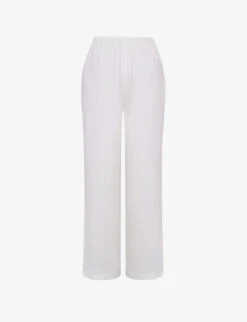 Cleo Drawstring-waist Lyocell-blend Trousers