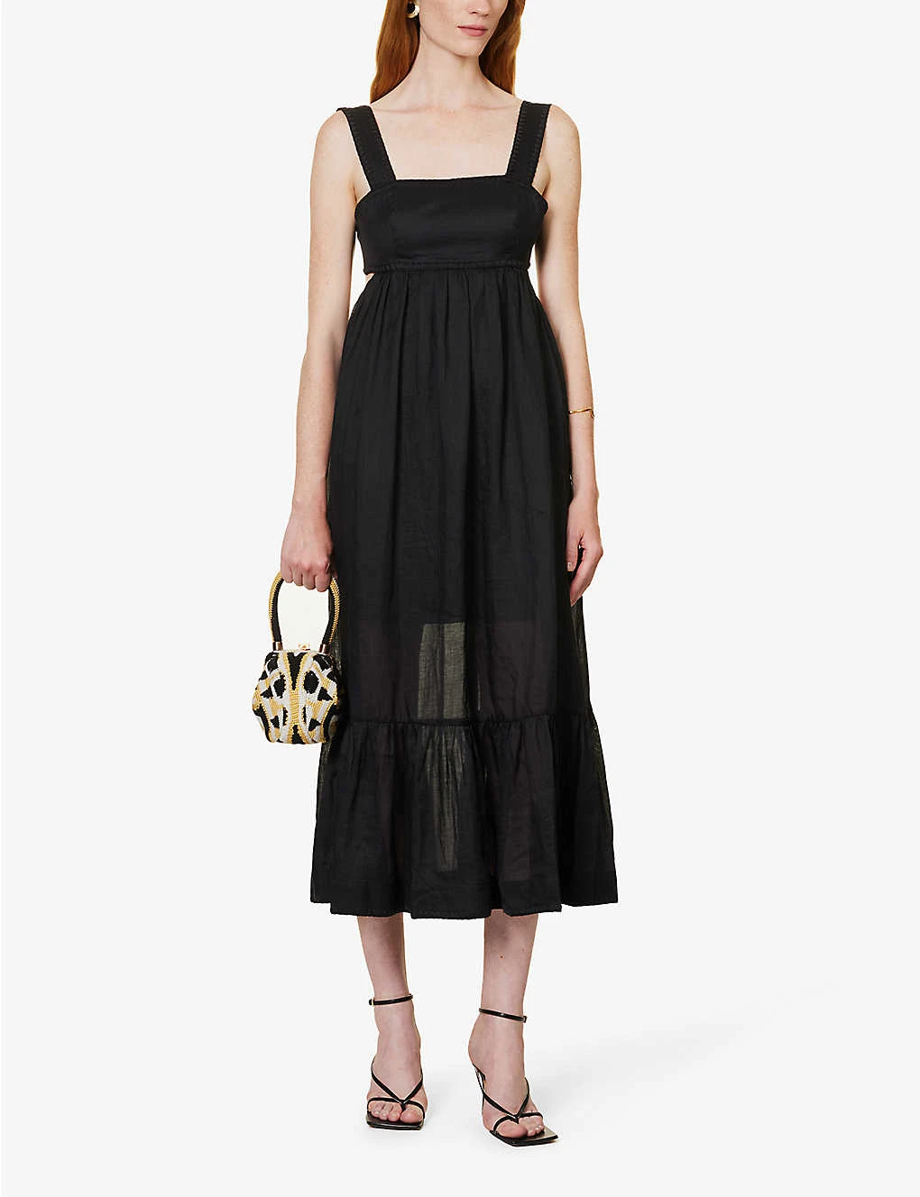 Zimmermann Chintz Open-back Woven Midi Dress 2 Zimmermann Chintz Open-back Woven Midi Dress - Image 2