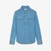 Zadig & Voltaire Thelma Crystal-embellished Denim Shirt