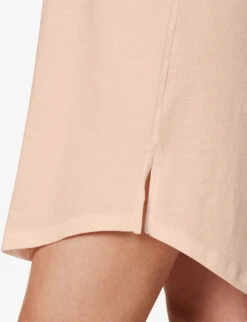 Carissa Short-sleeved Organic-cotton Mini Dress -Reis Clothing Shop R04183733 PEARLPINK ALT04