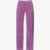 Stine Goya Markus Sequin-embellished Woven Trousers