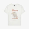 THE KOOPLES Eagle Screen-print Cotton-jersey T-shirt