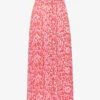 Whistles Blurred-stroke Print A-line Recycled Viscose-blend Midi Skirt