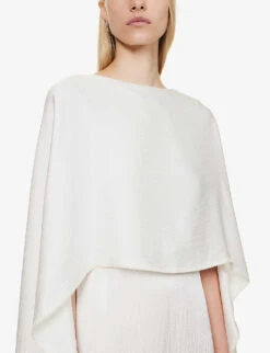 Hunter Relaxed-fit Silk Maxi Dress -Reis Clothing Shop R04189137 IVORY ALT04