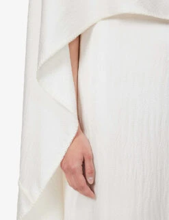 Hunter Relaxed-fit Silk Maxi Dress -Reis Clothing Shop R04189137 IVORY ALT06