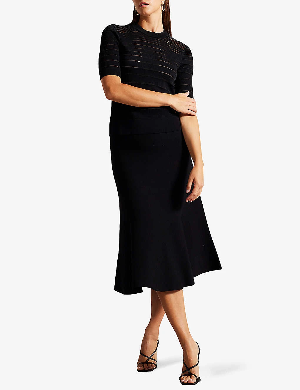 Ted Baker Kahlen Crew-neck Short-sleeve Knitted T-shirt 2 Ted Baker Kahlen Crew-neck Short-sleeve Knitted T-shirt - Image 2