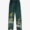 Ted Baker Aikaat Floral-print Tapered-leg Mid-rise Woven Trousers