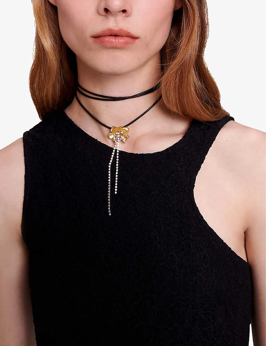 Maje Raiserane Cut-out Stretch-woven Maxi Dress 5 Maje Raiserane Cut-out Stretch-woven Maxi Dress - Image 5