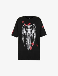 Charli Cohen X Diablo IV Graphic-print Relaxed-fit Organic-cotton T-shirt