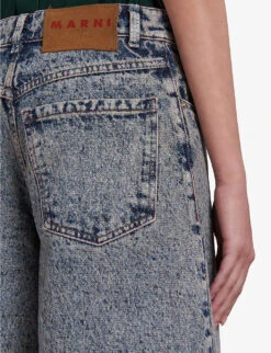 Marni Wide-leg Low-rise Distressed Jeans 7 Marni Wide-leg Low-rise Distressed Jeans -Reis Clothing Shop R04196442 PINKGUMMY ALT03