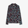 Zadig & Voltaire Tchin Floral-print Silk Shirt