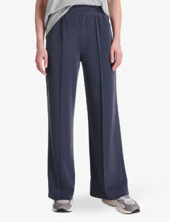 Sweaty Betty Sand Wash Wide-leg Stretch-recycled Polyester Blend Jogging Bottoms 6 Sweaty Betty Sand Wash Wide-leg Stretch-recycled Polyester Blend Jogging Bottoms -Reis Clothing Shop R04201933 NAVYBLUE ALT02