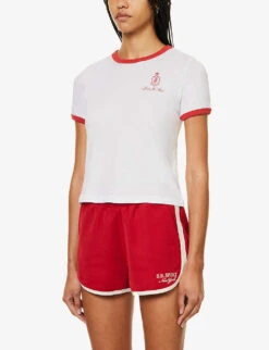 Vendome Graphic-print Cotton T-shirt -Reis Clothing Shop R04204998 WHITE ALT02