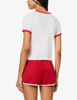 Vendome Graphic-print Cotton T-shirt -Reis Clothing Shop R04204998 WHITE ALT03