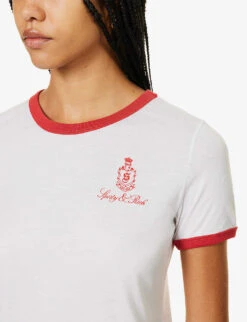 Vendome Graphic-print Cotton T-shirt -Reis Clothing Shop R04204998 WHITE ALT04