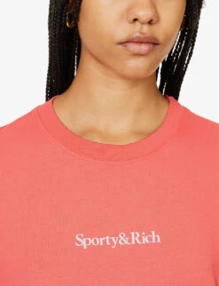 Drink More Water Regular-fit Cotton-jersey T-shirt -Reis Clothing Shop R04205117 STRAWBERRYWHITE ALT04